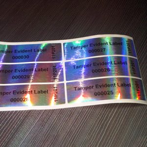 Nhãn Hologram Chuyển Dấu Một Phần - Dư Lượng Thấp