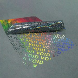 Tem dán bảo mật hologram VOID