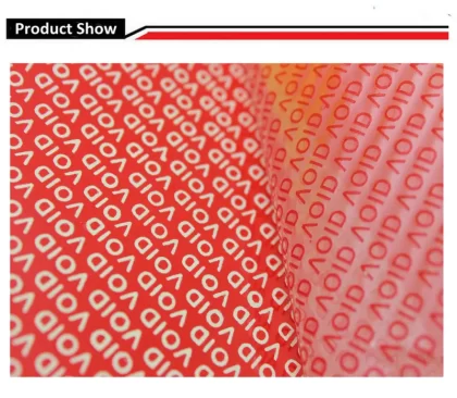 Tamper Proof VOID Stickers